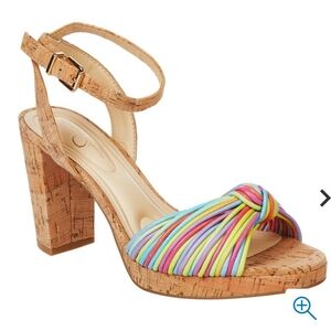 Taste The Rainbow Strappy Heels 12w